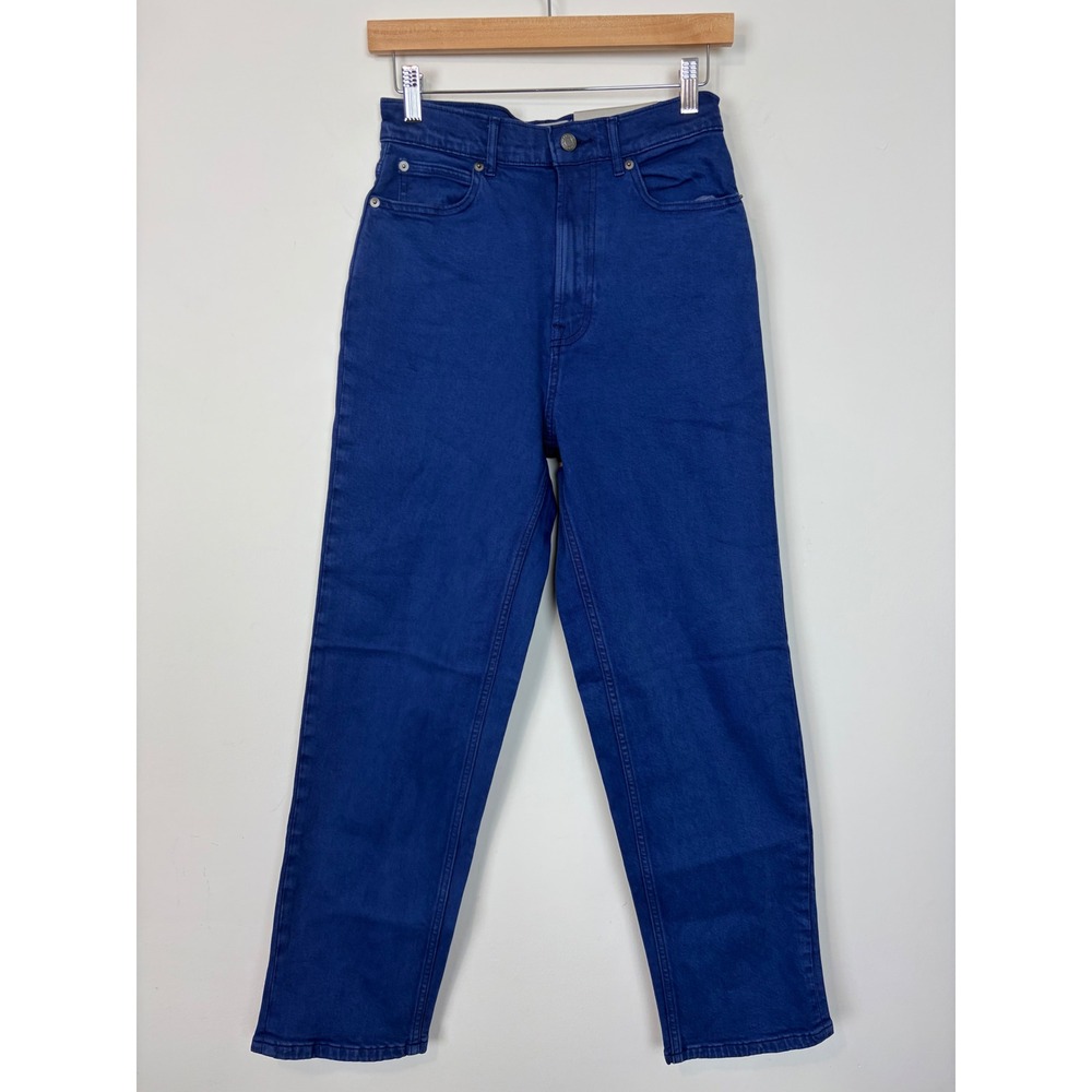 Everlane Women's‎ The Way-High Jean Straight Leg Size 28 TALL Cobalt Blue